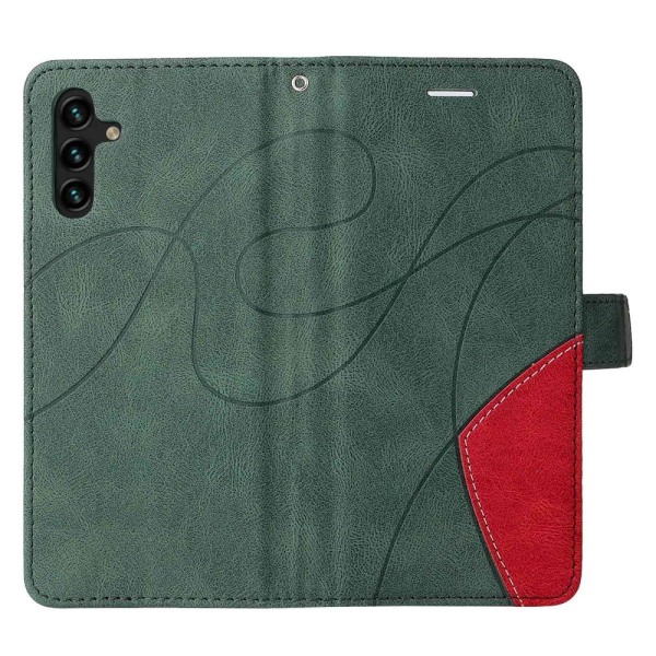 KT Plånboksfodral till Samsung Galaxy A14 5G - Grön/Röd Grön