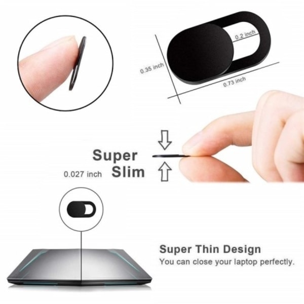 6pcs Anti - spy Computer Camera Protection Slider Anti - Peep Privacy - Starry Sky 2 Blue