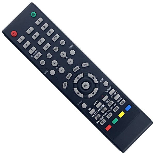 Fjernkontrollerstatning for SE32HY01UK for SEIKI TV Black