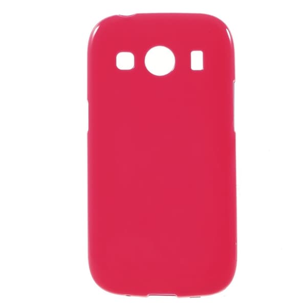 Samsung Galaxy Ace 4 Glanset TPU - cover HotPink Pink