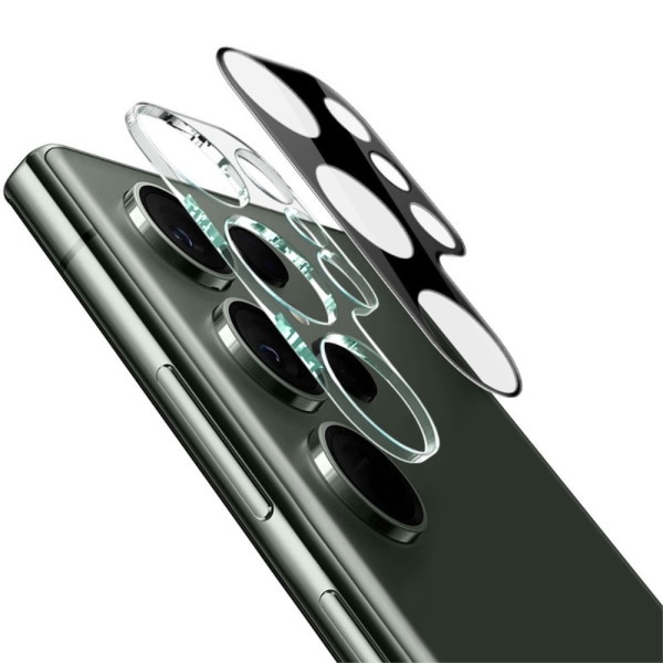 IMAK För Samsung Galaxy S24 Ultra kamera linsskydd härdat glas l Svart