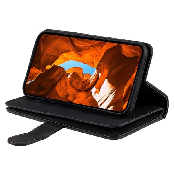 Telefonlommebokdeksel til Motorola Moto G87 5G / G67 5G / G77 5G Black