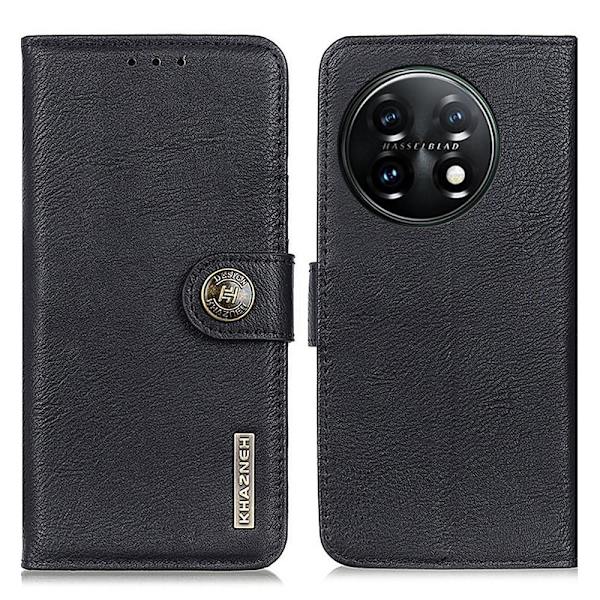 KHAZNEH OnePlus 11 5G Plånboksfodral - Svart Svart