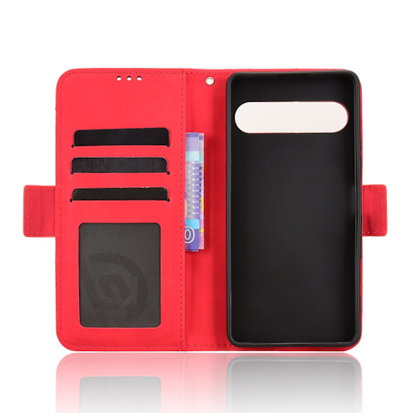 Wallet case Case Cover for Sony Xperia 10 VII - Red Red