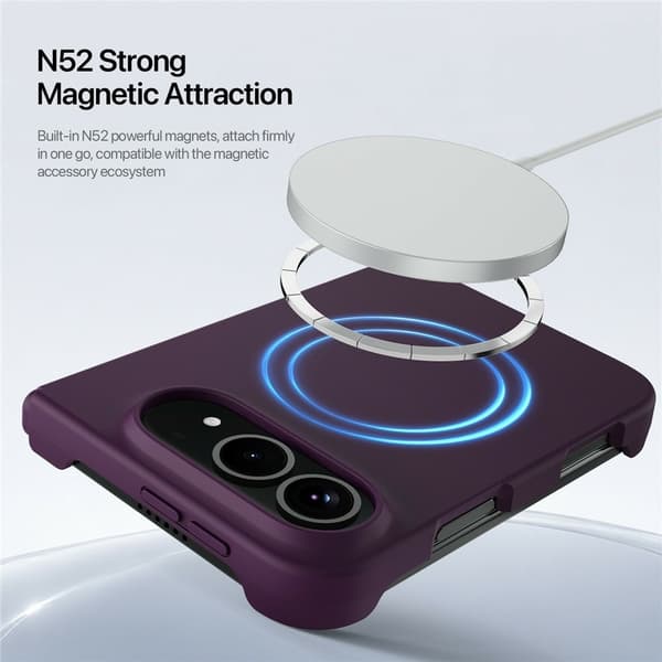 DUX DUCIS Magnetisk mobilcover til iPhone Duo Purple