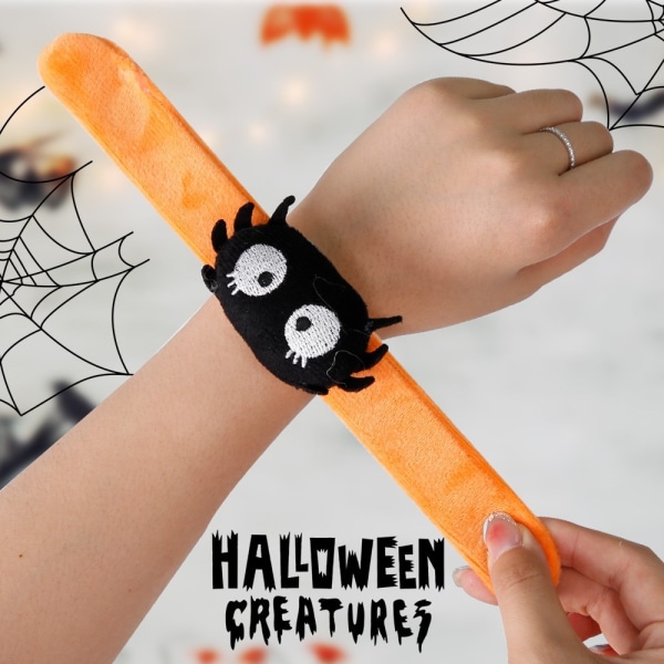 Halloween Slap Band Bracelet Wristband Party Bag Filler - Witch Hat Red