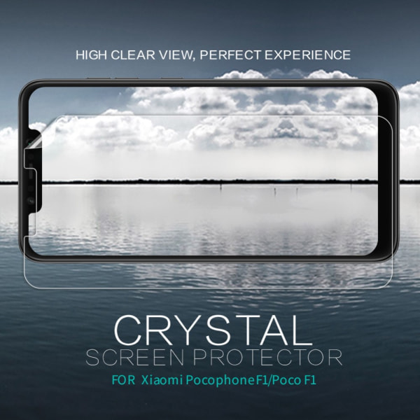 NILLKIN for Xiaomi Pocophone F1 Clear LCD Screen Protector Transparent