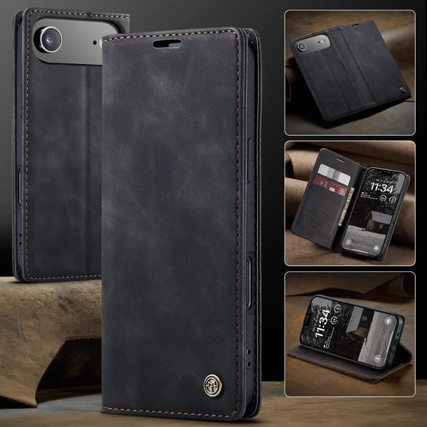 CASEME Lommebok-deksel Til iPhone Air Black
