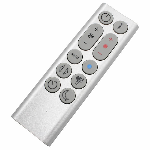 Fjärrkontroll Ersättning för HP04 HP05 HP06 HP09 För Dyson Renare Fläkt Värmare Silver