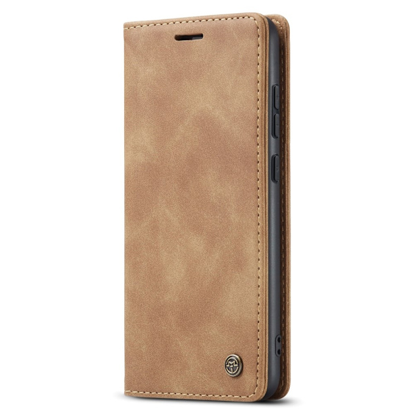 CASEME Retro Lompakkokotelo Samsung Galaxy S23 FE Brown