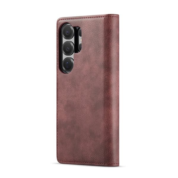 DG.MING 2 i 1 Plånboksfodral till Samsung Galaxy S26 Ultra röd