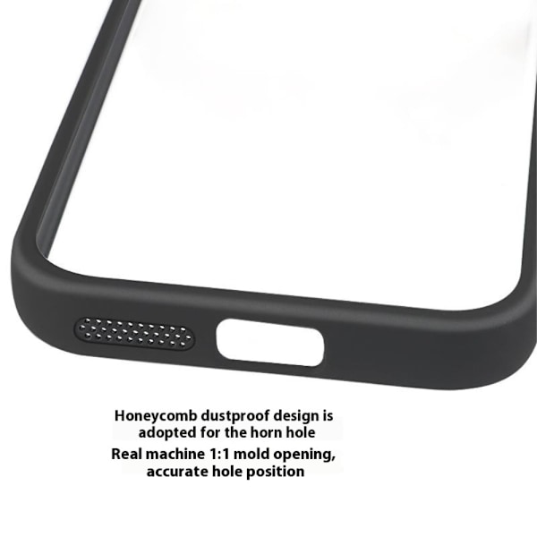 Google Pixel 9a Suojakotelo Vahvistetut Kulmat TPU+Acrylic Läpinäkyvä Puhelimen Kotelo Transparent