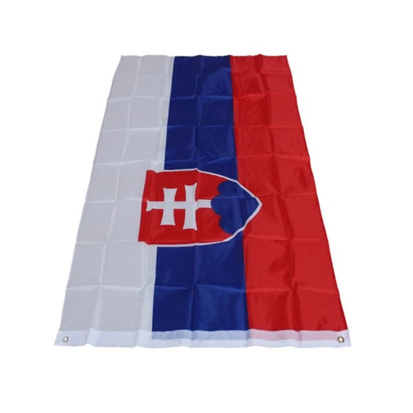 Slovakia Flagg 90x150 cm banner utendørs innendørs festdekorasjon Red