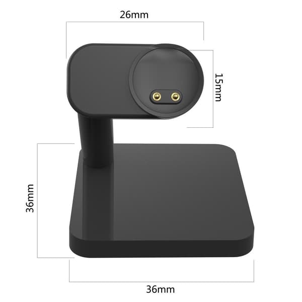 Xiaomi Mi Band 7 Band 6 Band 5+ NFC USB - ladekabeldock Black