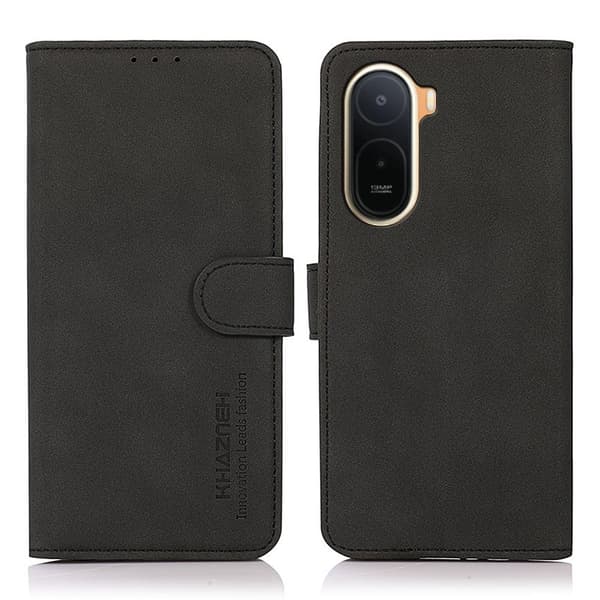 KHAZNEH Pungetui til Xiaomi Redmi A7 Pro 4G / Redmi A7 Pro 5G Black