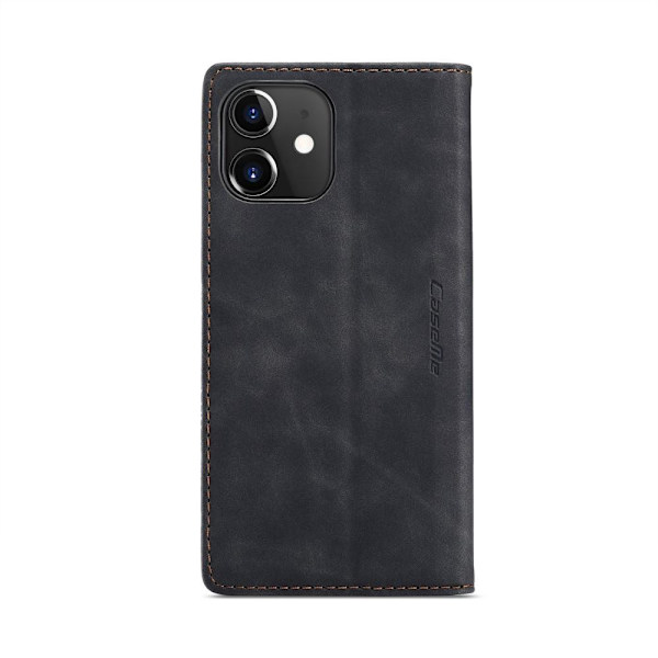 CASEME Lommebok - cover iPhone 12 Mini - Sort Black