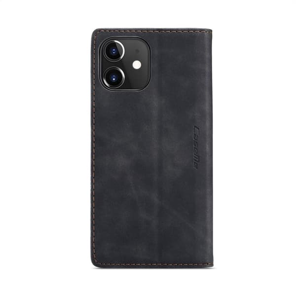 CASEME Retro Lompakkokotelo - iPhone 12 mini Black