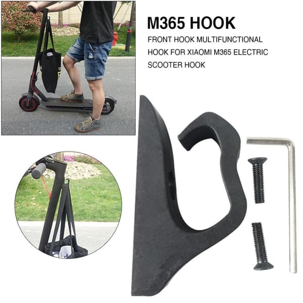 Krok/henger for vesker og vesker til Xiaomi M365 Black