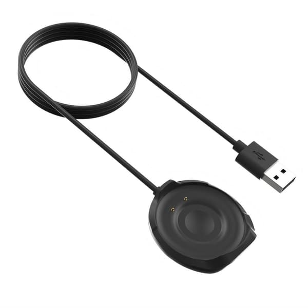 Til Motorola Moto 360 (3. generation) USB - kabel opladningsdockingoplader Black