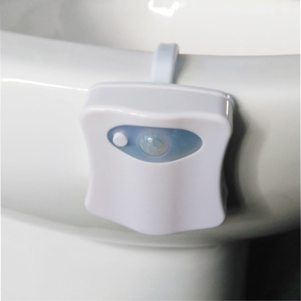 LIGHTBOWL 8-färgers rörelsesensor Induktion Toalett Nattlampa