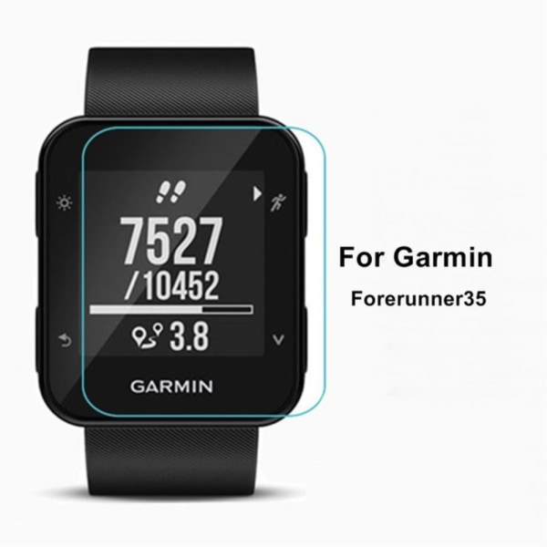 2 st Garmin Forerunner 35 Tempered Glass 0.2mm Transparent