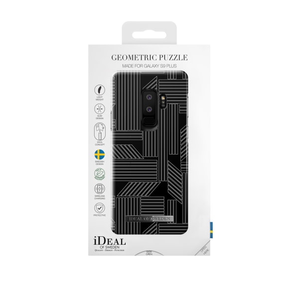 iDeal Of Sweden Samsung Galaxy S9 Plus - GEOMETRIC PUZZLE multifärg