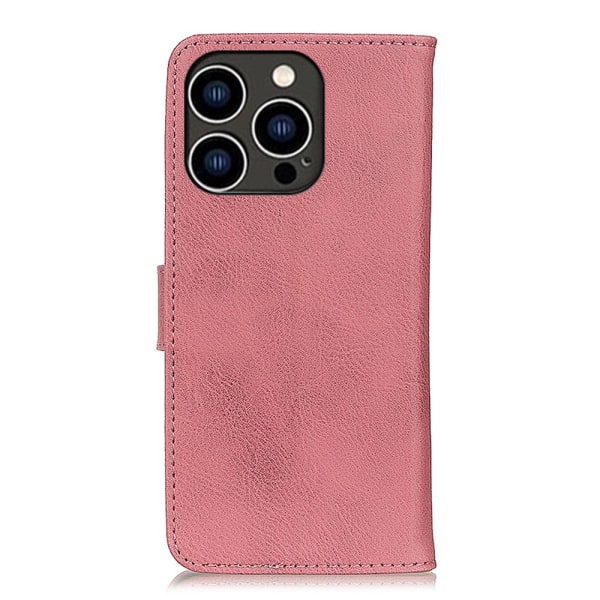 KHAZNEH iPhone 15 Pro Max Plånboksfodral - Rosa Rosa