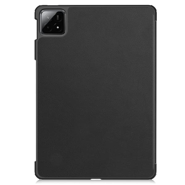 For Xiaomi Pad 6S Pro 12.4 Etui Tri-fold Stativ Auto Vekke / Sove Black