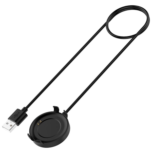 TicWatch GTK / Mobvoi CXB07 USB Laddningskabel docka 1m Svart