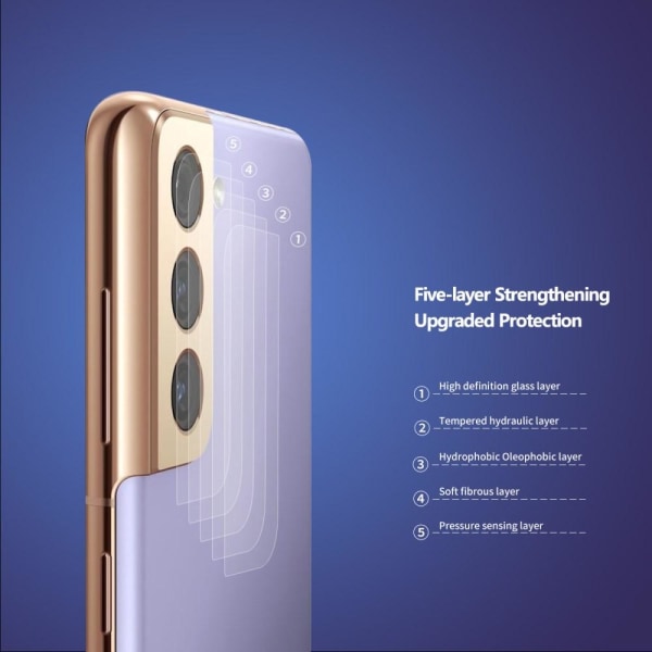 Samsung Galaxy S21 ENKAY Kamera Lins Skydd Härdat Glas Transparent