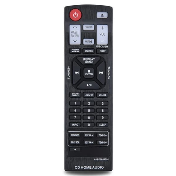 Fjernkontroll Erstatning AKB73655701 for LG hjemmekino forsterker Black