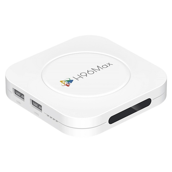 H96 MAX M1 Plus 8K Android TV-boks 4+32GB WiFi6 BT5.4 Taleassistent Mediaspiller White