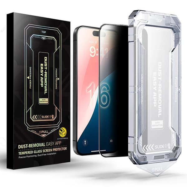 iPhone 17 Pro Anti-spy Privacy Tempered Glass -näytönsuoja