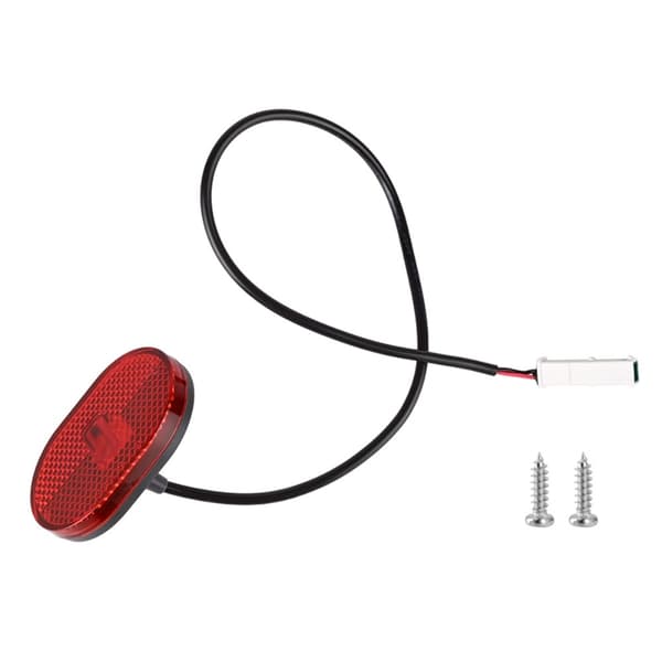 Baklys for Xiaomi Scooter 4 4 Pro Advarselslys LED bak Black