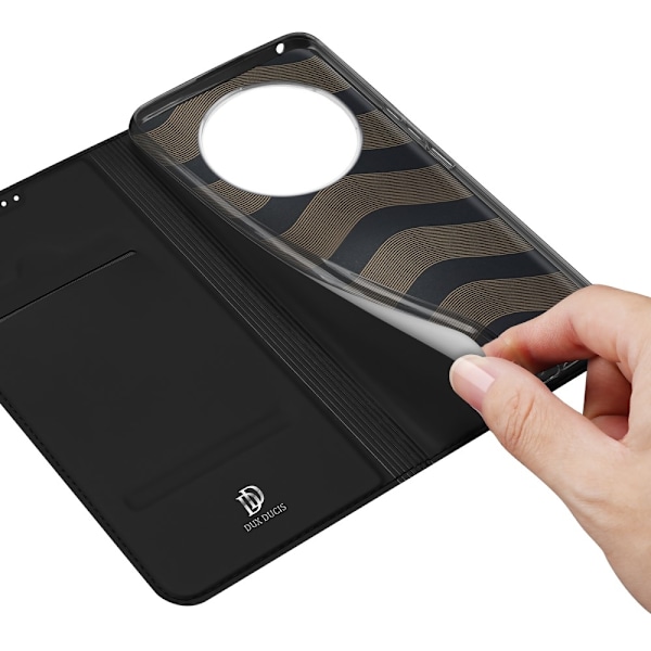 DUX DUCIS Skin Pro -sarjan kotelo korttipaikalla Xiaomi Redmi 14C - Musta Black