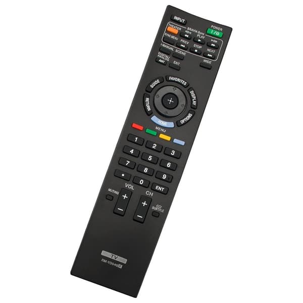 Fjernkontrollerstatning for RM-YD049 For Sony TV Black