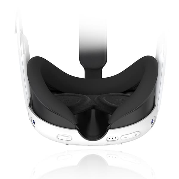 För Meta Quest 3 VR Headset Lins Skydd Dammtät Skyddsöverdrag Svart