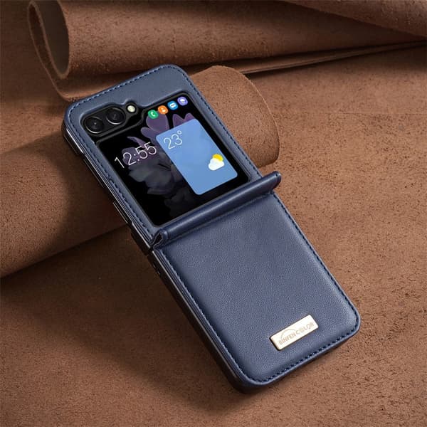 BINFEN COLOR Stødsikkert telefoncover til Samsung Galaxy Z Flip8 Blue