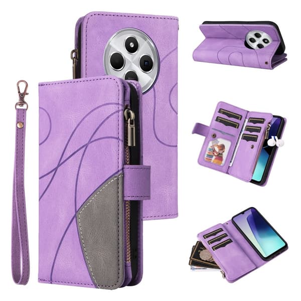 KT lompakkokotelo Xiaomi Redmi 14C Purple