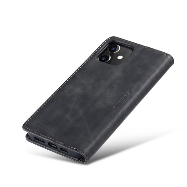 CASEME Retro Lompakkokotelo - iPhone 12 mini Black