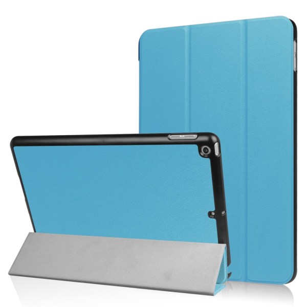 iPad 9.7" (2017 / 2018) Slim fit tri-fold fodral - Ljus Blå Ljusblå
