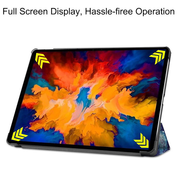 Tri-fold Fodral till Lenovo Tab P11 Pro TB-J706F - Starry Sky multifärg