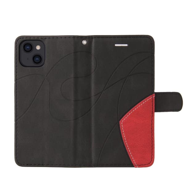 Til iPhone 15 KT Series - 1 Dobbeltfarvet etui Black