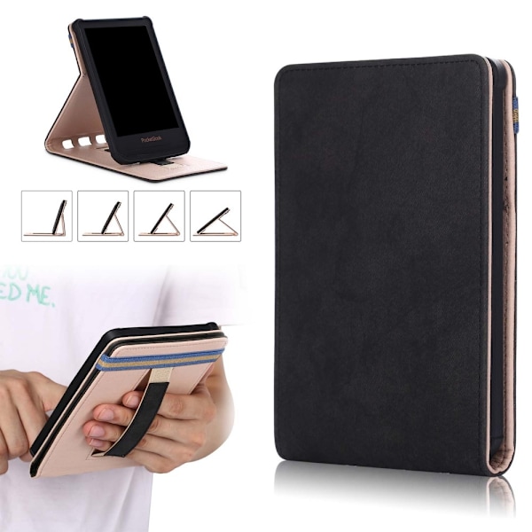 Kotelo PocketBook lukutabletille - Useita eri malleja - Musta Black
