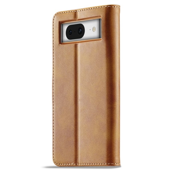 LC.IMEEKE Lompakkotelinekotelo Google Pixel 8a Brown