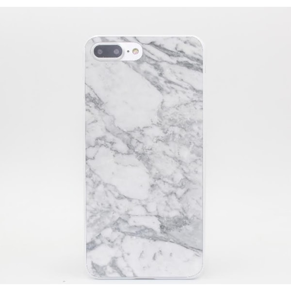 iPhone 8/7/6 4,7" Marmor hård plast White
