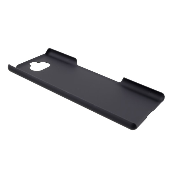 Kumipäällysteinen kova case Sony Xperia 10 -puhelimelle - musta Black