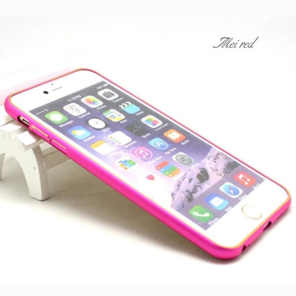 Alumiininen puskuri iPhone 6 Plus 5,5" Pink