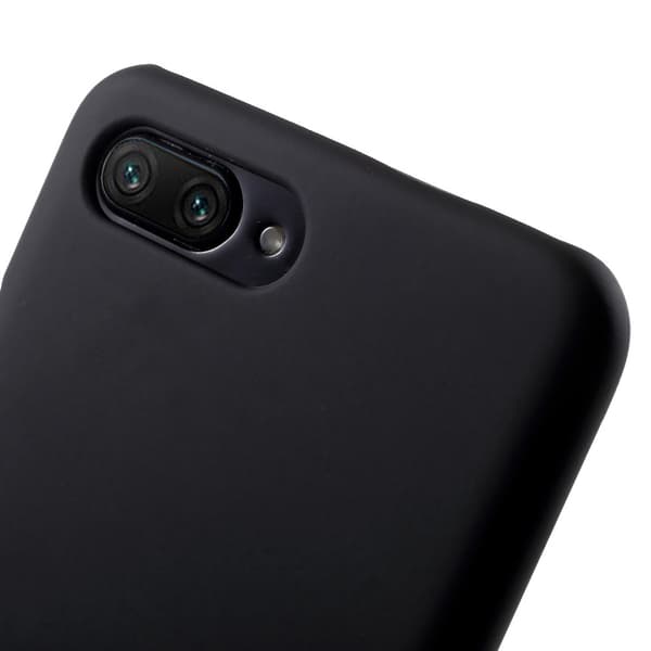 Rubberized PC Hard Suojakuori - Huawei Honor 10 - Musta Black