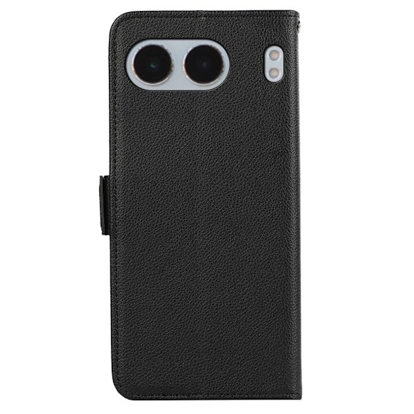 ABEEL For OnePlus Nord 4 Etui Lommebok Deksel Telefonveske RFID Blokkering Black